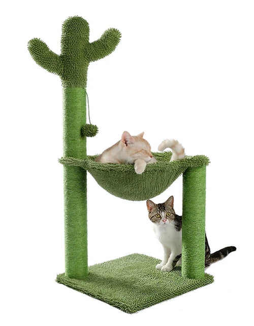 Load image into Gallery viewer, Cat Scratcher Mushroom Funny Kitten Double Scratching Sisal Posts Cat Training Toys for Kittens and Cats with Hanging Ball
