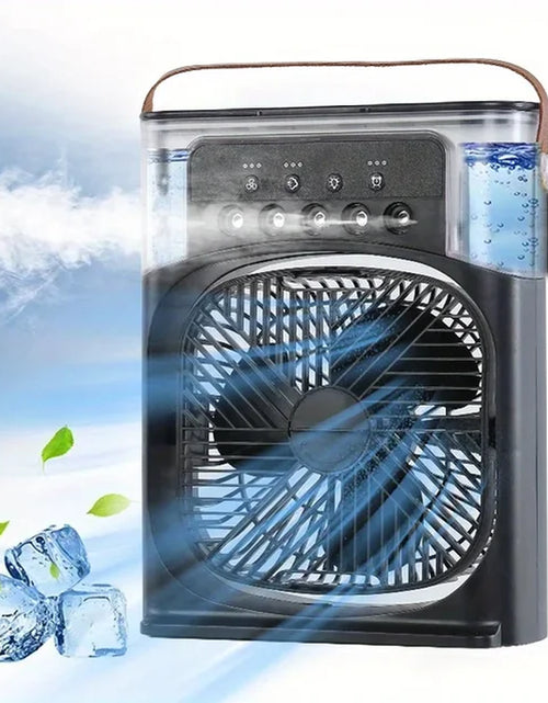 Load image into Gallery viewer, Portable Air Conditioner Fan, Household Small Air Cooler, Humidifier, Hydrocooling Fan, Air Adjustment for Office, 3 Speed
