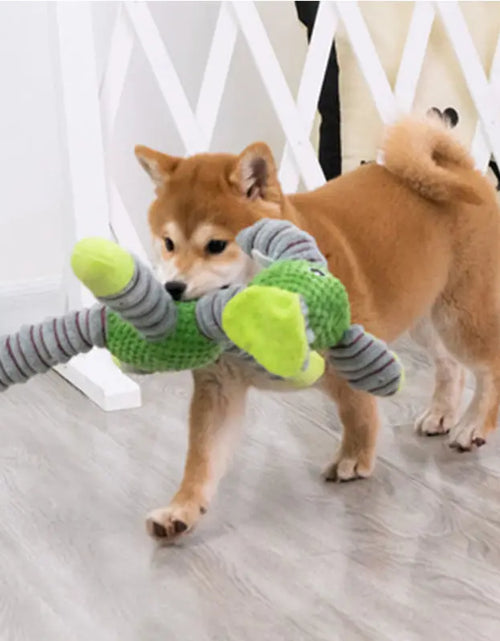 Load image into Gallery viewer, Indestructible Large Dog Sound Squeaky Toys Animals Shape Pet Soft Plush Chew Molar Training Toy Puppy Bite Teeth Dental Toys
