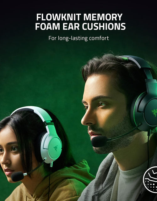 Load image into Gallery viewer, Kaira X Wired Headset for Xbox Series X|S, Xbox One, PC, Mac &amp; Mobile Devices: Triforce 50Mm Drivers - Hyperclear Cardioid Mic - Flowknit Memory Foam Ear Cushions - On-Headset Controls - White
