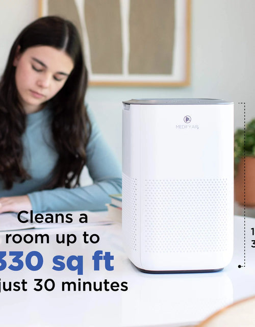 Load image into Gallery viewer, MA-15 Air Purifier - 660 Sq Ft Coverage - Air Purifier with HEPA Filters - Desktop Air Purifier for Bedroom &amp; Office - Includes Sleep Mode &amp; Timer - White, 1-Pack

