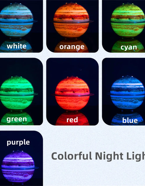 Load image into Gallery viewer, Galaxy Humidifier with Colorful Lights Air Humidifier USB Humidifier Large Spray Atmosphere Night Light for Home Office Bedroom

