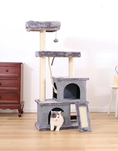 Load image into Gallery viewer, Pet Cat Tree House 7 Kinds House with Hanging Ball Cat Condo Climbing Frame Furniture Scratchers Post for Kitten Cat Playing Toy
