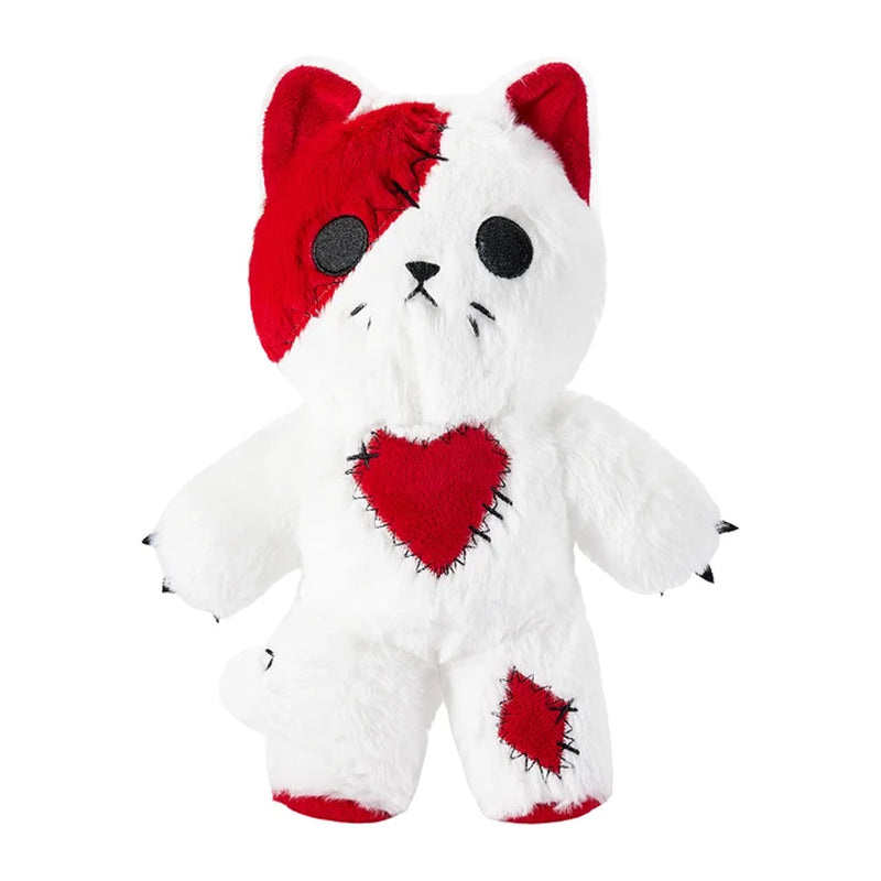 30CM Cartoon Animal Shape Plush Toy Color Matching Stuffed Heart Bunny/Bear Doll Throw Pillow Festival Present Home Decoration
