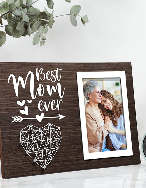 Load image into Gallery viewer, Best Mom Gifts Mothers Day Gifts for Mom from Daughter Son Kids, Mom Picture Frame Mother-In-Law Gifts New Mom Gifts for Women, Birthday Gifts for Mom Mothers Day Gifts for Wife from Husband-4X6 Photo
