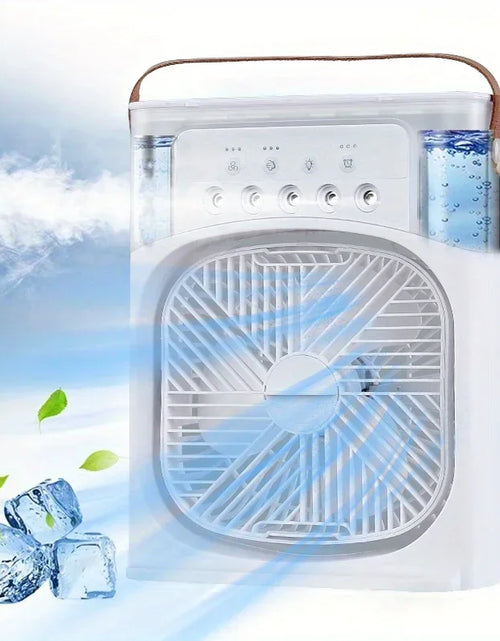 Load image into Gallery viewer, Portable Air Conditioner Fan, Household Small Air Cooler, Humidifier, Hydrocooling Fan, Air Adjustment for Office, 3 Speed
