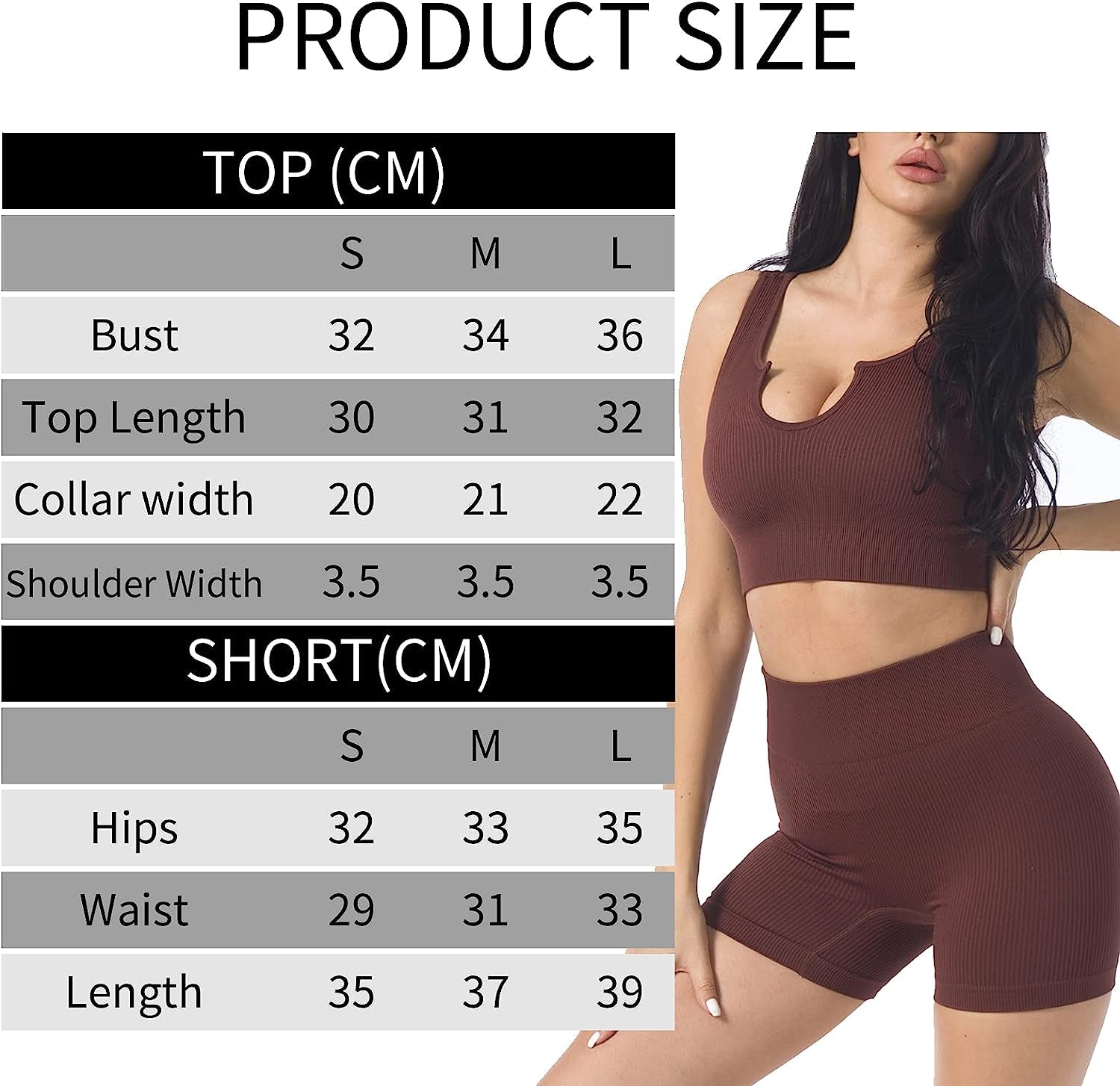 Seamless Workout Sets for Women 2 Piece Yoga Outfits Ribbed High Waist Leggings with Sports Bra Gym Set.