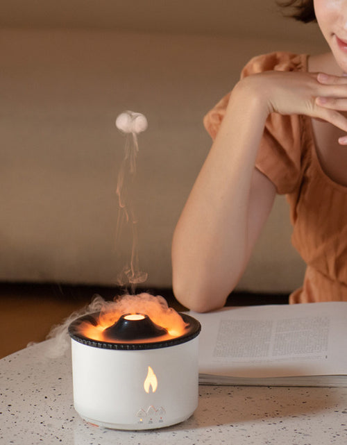 Load image into Gallery viewer, New Two-Color Spray Ring Volcano Humidifier
